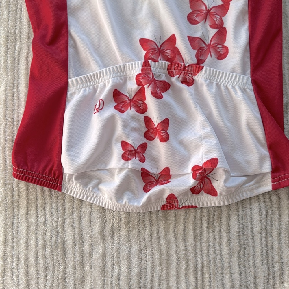 Pearl Izumi Butterfly Graphic Sleeveless Cycling Jersey Medium, NWOT - Picture 3 of 6